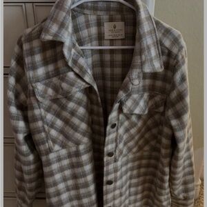 Women's Plaid Button Down Shirt